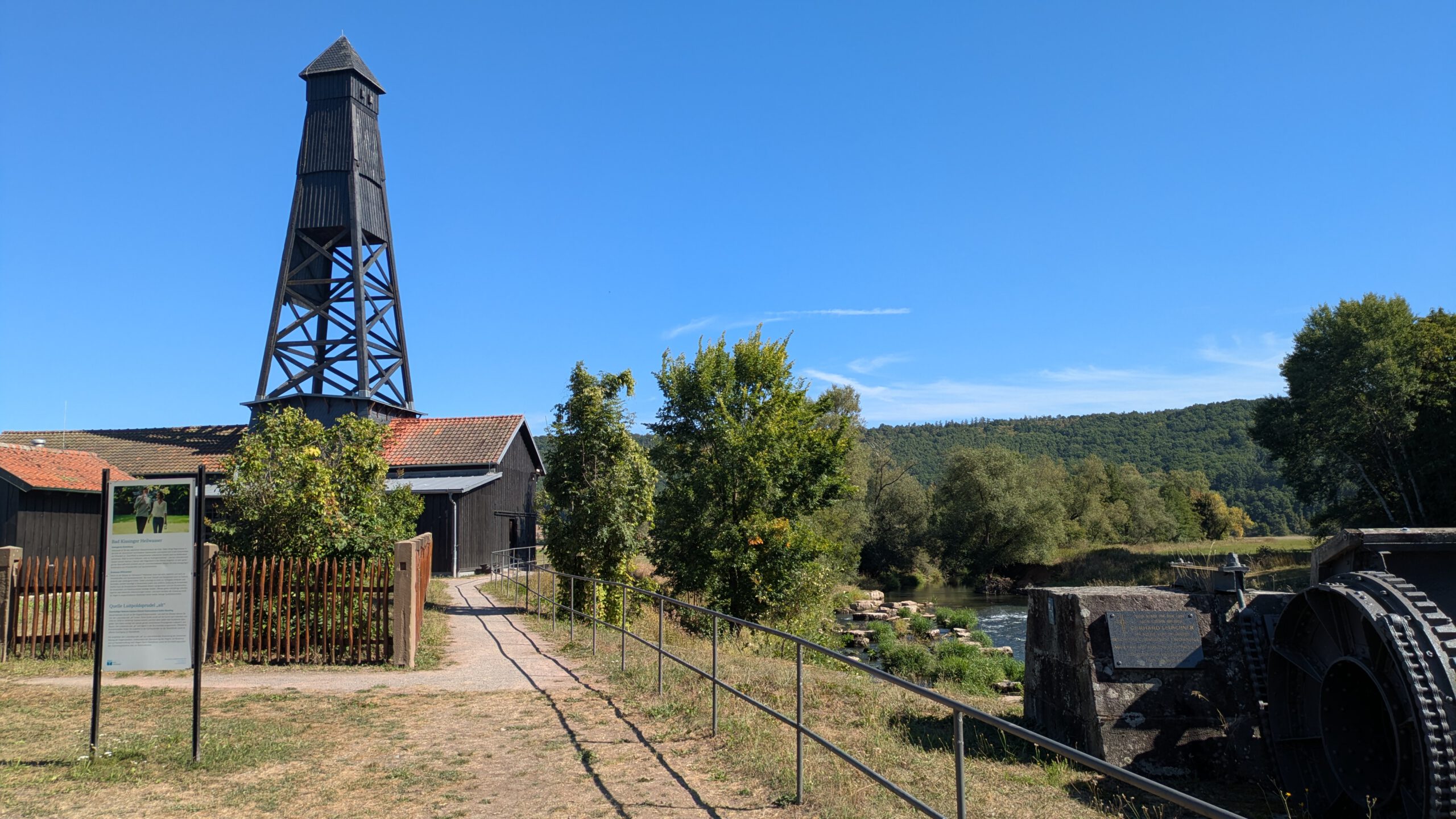 Mit dem Rad unterwegs an der Fränkischen Saale