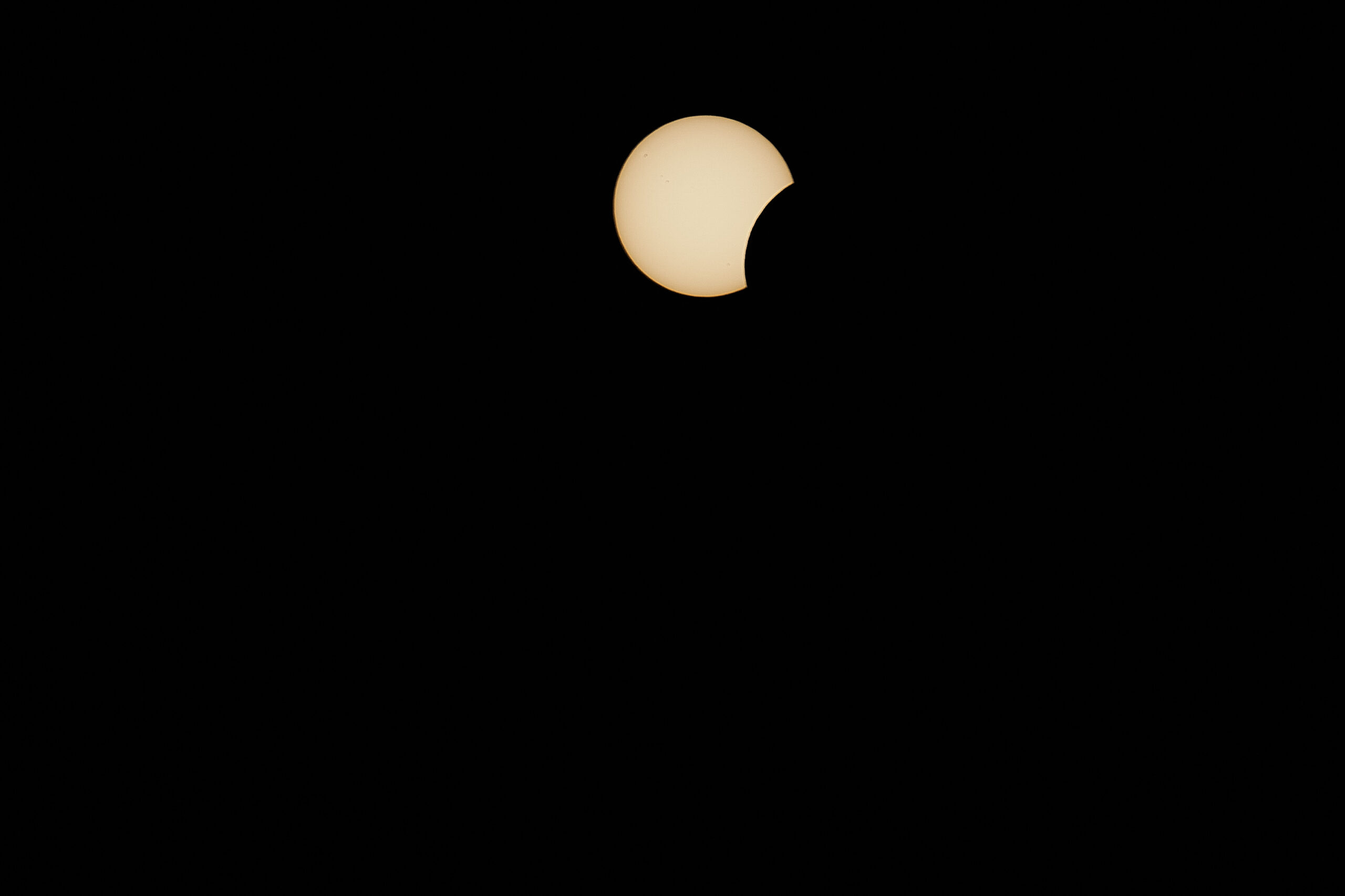Die nicht so totale Sonnenfinsternis in Port de Soller