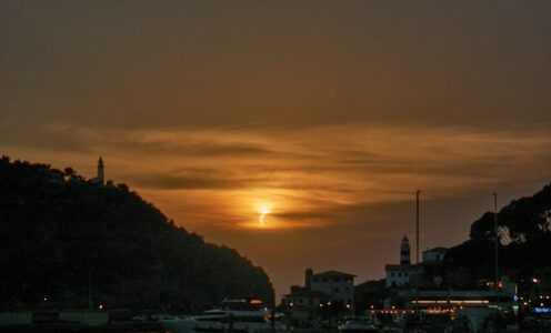 Die nicht so totale Sonnenfinsternis in Port de Soller
